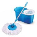 360° Floor Magic Spin Mop Bucket Set Microfiber Rotating Dry Heads. 