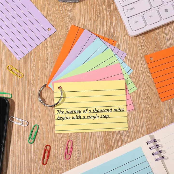 Nullmul%20600%20Pcs%20Index%20Cards%20with%20Ring,%203%20X%204%20Inch%20Colored%20A7%20Colorful%20Flash%20Cards%20with%20Ring%20Underline%20Study%20Cards%20-%20Image%206