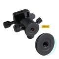 Mjack? ZM-03 Photography Tripod Ball Head Ballhead+Quick Release Plate Pro Camera Tripod. 