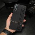 Kickstand Protective Phone Case For Huawei Enjoy 10s/Y8P/P Smart S Wrist Strap Durable Fashion Design Geometry Wristband. 