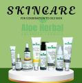 Aloe Herbal Morning and Night skin care set for oily skin. 
