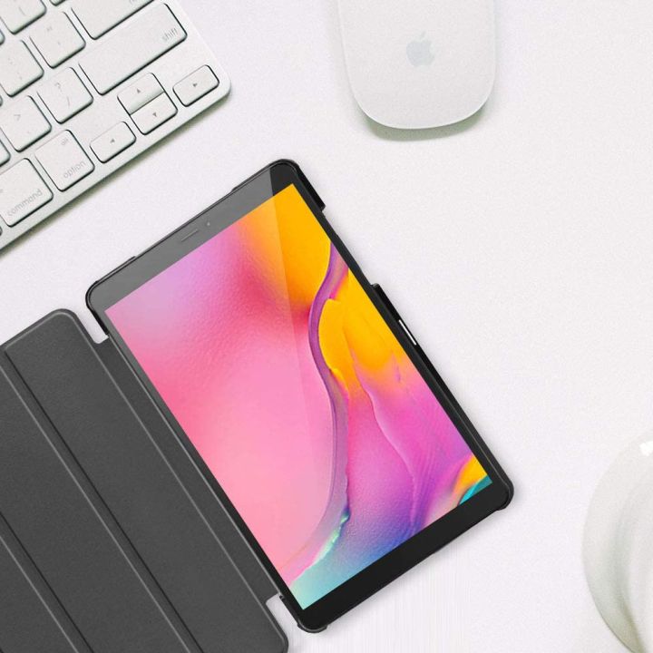ProCase%20Galaxy%20Tab%20A%208.0%202019%20Case%20T290%20T295,%20Slim%20Light%20Cover%20Trifold%20Stand%20Hard%20Shell%20Folio%20Case%20for%208.0%20inch%20Galaxy%20Tab%20A%202019%20Without%20S%20Pen%20Model%20SM-T290%20(Wi-Fi)%20SM-T295%20(LTE)%20%E2%80%93Black%20-%20Image%204