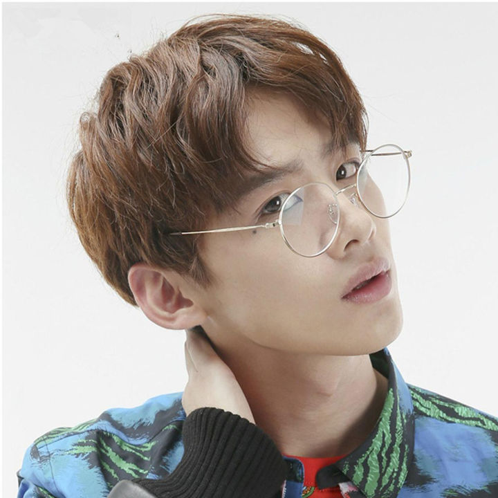 • Korean Style Transparent Square Frame Glasses for Men-Women • Clear Lens Glasses with Anti-Blue Frame Spectacles • Unisex Fashion Glasses with Plastic Frame Material • Lens Power: 0 • Perfect for daily wear and fashion statement.