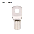 DISICHEN New SC Nose Terminal SC6 SC10 SC16 SC25 Copper Wire Lugs Ring Bare Cable Electric Crimp DTGA Cable Connector 5mm 6mm 8mm 10mm 12mm. 