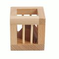 Unlock Interlock Game Unlock Wooden Brain Teaser Puzzle Cage Luban Lock Teaser Puzzle 3D Unlock Brain Teaser 3D Unlock Cage Apart Triangle Luban Lock Family Playing. 