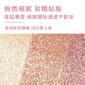 Shadow Whisper Han Fei Dual-Head Eyeshadow Pen Pearlescent Fine Shimmer Waterproof One-Stroke Shaping Highlighter Polarized Glitter Dual-Color Gradient. 