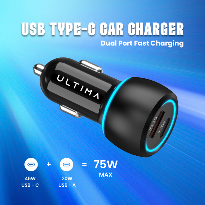 Ultima%20Rapid%2075W%20PD+QC%20Car%20Charger%20Adapter%20With%20Dual%20Port%20%7C%20USB%20A%20(30W%20QC)%20+%20USB%20C%20(45W%20PD)%20%7C%20Supports%20All%20Model%20Tablet%20and%20Mobiles%20%7C%20Premium%20Built%20%7C%201%20Year%20Brand%20Warranty%20-%20Image%202
