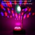 Flower LED Table Lamp With Star Projector – 3 Color Modes USB Rechargeable 360° Flexible Touch Desk Light. 