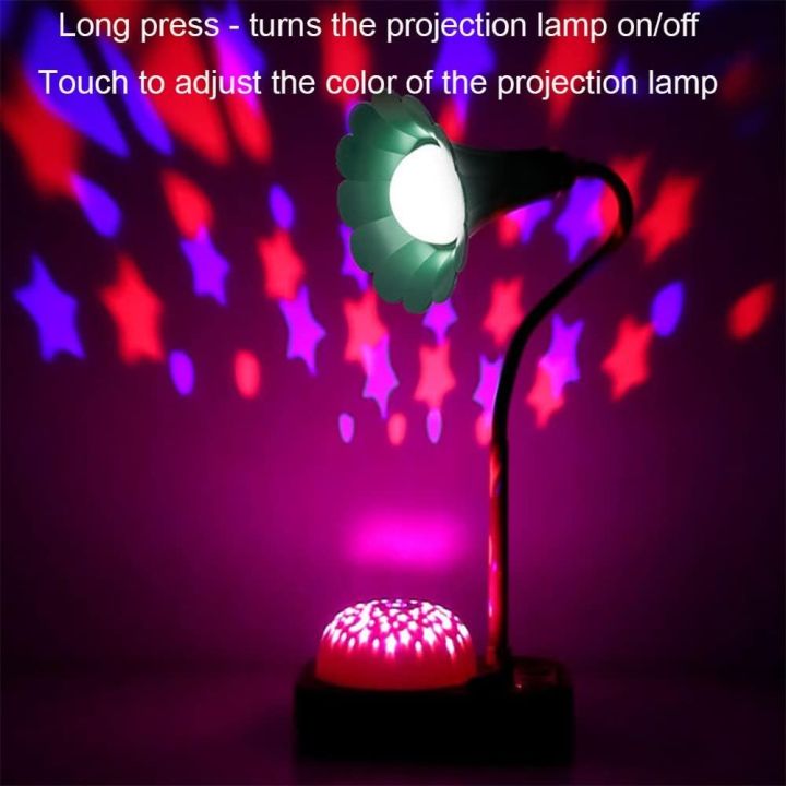 Flower%20LED%20Table%20Lamp%20With%20Star%20Projector%20%E2%80%93%203%20Color%20Modes%20USB%20Rechargeable%20360%C2%B0%20Flexible%20Touch%20Desk%20Light%20-%20Image%204