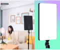 RL 19  LED Video Light Panel Light With Tripod Square Diffuser Light With Stand Photography Lamp Camera Light Photo Light. 