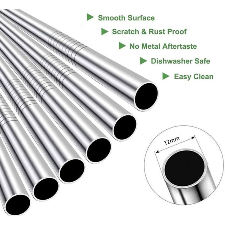 Reusable%20304%20Stainless%20Steel%20Boba%20Straws%2012mm%20Colored%20Metal%20Straw%20Slanted%20Mouthed%20Straight%20Tubes%20Stir%20Tube%20For%20Bubble%20Tea%20Tapioca%20Pearl%20-%20Image%203