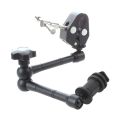 11" Inch Friction Articulating Magic Arm + Super Clamp Crab Plier Clip for DSLR. 