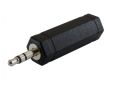 Stereo Converter Audio Jack Adapter for Audio Headphones&Microphone -6.3mm 1/4 female to 3.5mm 1/8 male. 