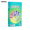 Wenefang Sutuiying New Skyjo board game card table party, family social New style 2025 New group game, children's Tapis poker social. 