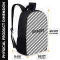 BTS Army Backpack With Laptop Partition Digital Printed School, College Travelling Bag for Girls. 