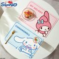 Libei SHOPAffordable Sanrio Hello Kitty Placemat Melody Insulated Table Mat Cinnamoroll Waterproof and Oilproof High-end Dining Table Mat Home Goods. 