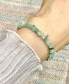 Crystal Chips Beads Green Aventurine Bracelet for Women  Healing Stone Elegant & Cute. 