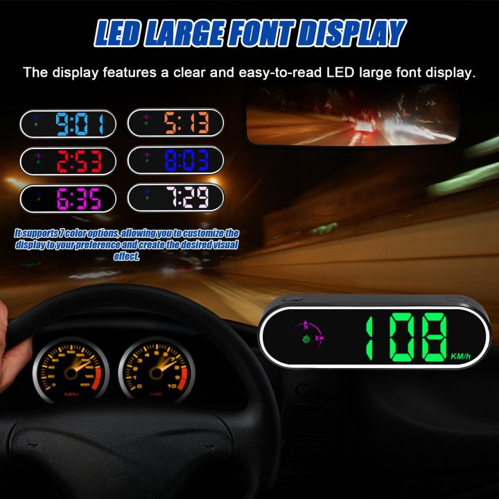 Car%20mounted%20GPS%20speedometer%20color%20LED%20clock%20needle%20alarm%20-%20Image%208