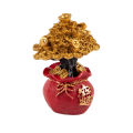 Chinese Feng Shui Decor Money Tree For Wealth And Good Luck Blessing Bag Tabletop Decoration Cake Decoration Home Decoration Gift For Wealth And Good Luck. 