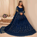 Lehenga Choli For Women All-Season Net Fabric Stitched Embroidered Traditional Style Multiple Colors. 