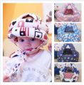 Baby Head Protector With Lace Lock Cushion Bumper Head Guard Safety Fabric Helmets. 