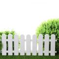 2pcs Doorway Barrier Plastic Courtyard Fence Practical Durable Garden Fence Creative Universal Guardrail Villas. 
