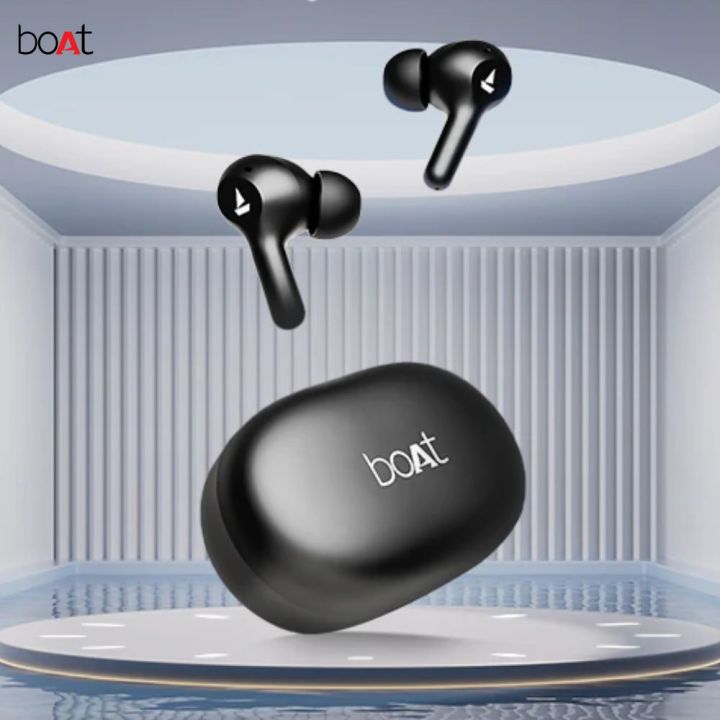 boAt Airdopes 71 |  40 Hours Long Playback | Fast Charging | Gaming Mode | IPX4 Water Resistance | Bluetooth V5.3 | Pocketable Design