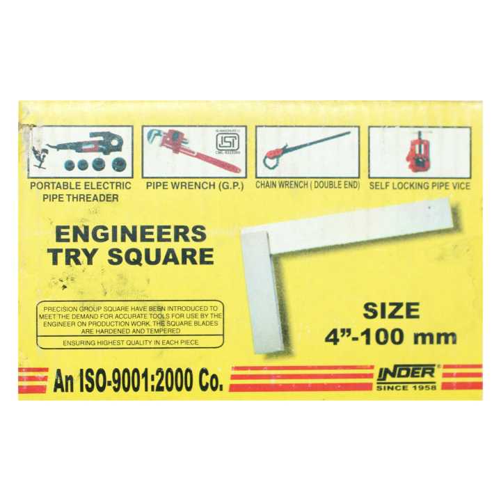 Inder Engineers Try Square 4" P-146