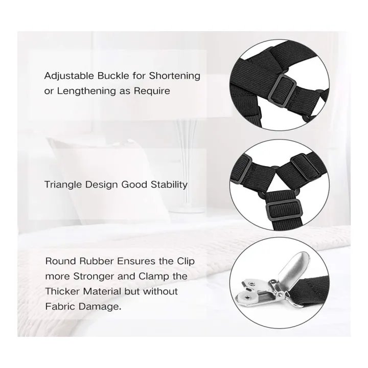 2Pcs%20Adjustable%20Elastic%20Suspenders%20Gripper%20Straps%20Clip%20for%20Bed%20Sheets%20Mattress%20Covers%20Sofa%20Cushion%20(Black)%20-%20Image%208