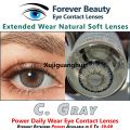 Linman Xujiguanghui Luminous Gray Circle Gray Eyesight Extended Power Contact Lenses Cosmetic Colored Eye Contact Luxury Lenses Forever Beauty / Disposable Lenses / Lense, Eye Lense / Color Lense / Eye Lenses For Girls Women Men. 