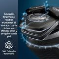 Philips Shaver S5880/20 Series 5000 Wet & Dry Electric Shaver with SkinIQ Technology, SteelPrecision Blades, Power Adapt Sensor and 360-D Flexing Heads, Carbon Grey,. 
