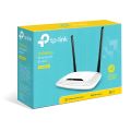 TP-Link TL-WR841N Double Antenna Wireless N Router 300Mbps Wireless Speed  ,  10/100 Mbps WAN / LAN Port Supported  White. 