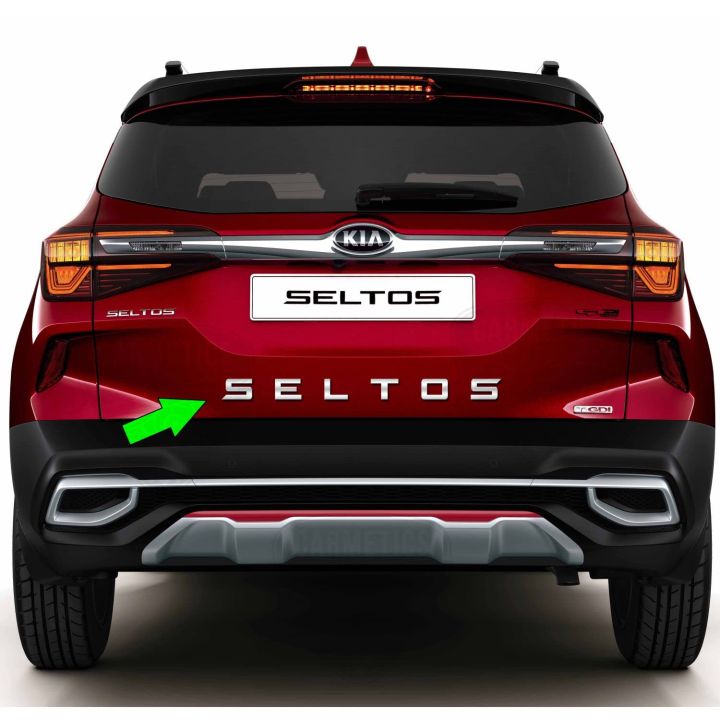 Alphabate Logo Sticker For seltos