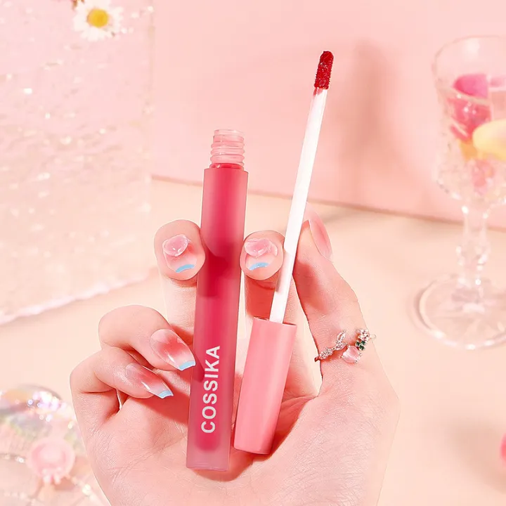 Cossika%20Aqua%20Glow%20Mirror%20Air%20Lip%20Stain%20Non%20Fading%20Non%20Stick%20Cup%20Long%20Lasting%20Moisturizing%20Lipstick%20Schoolgirl%20-%20Image%204