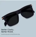 Sunglasses for Men & Women (UNISEX) - Simple Square Minimalist Style. 