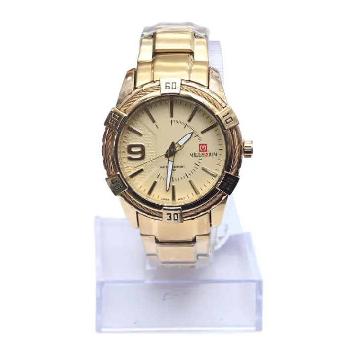 Millenium Round Dial Watch For Men | Daraz.com.np