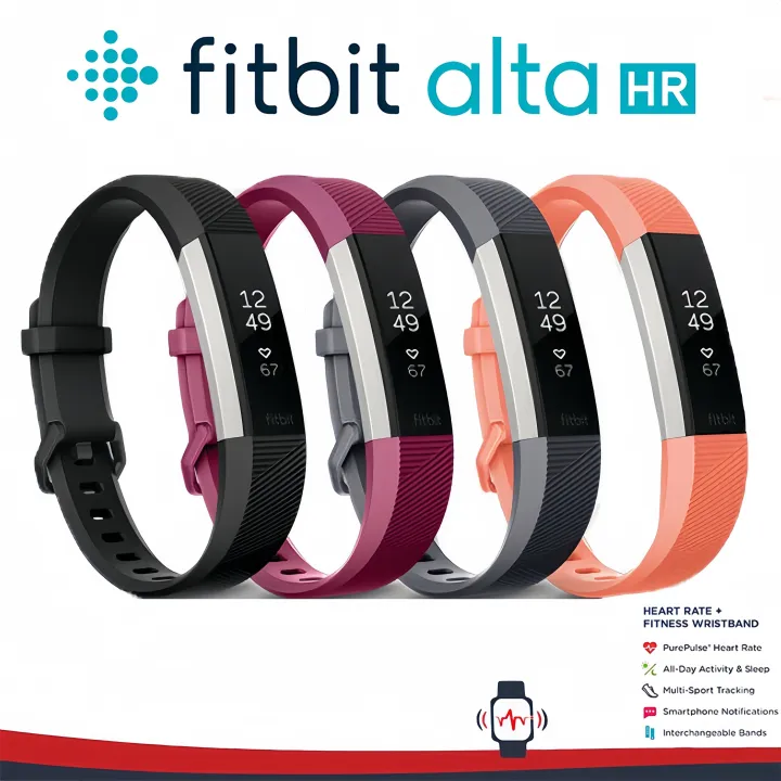 Linman%20Fitbit%20Alta%20HR%20smart%20sports%20watch/wristband%20heart%20rate%20pedoAffordable%20meter%20fitness%20calorie%20sleep%20monitoring%20information%20reminder%20-%20Image%202