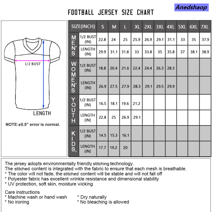 Anedshaop%20Custom%20Burgundy%20White%20American%20Football%20Jersey%20Personalized%20Printed%20women>women%20Team%20Name%20Number%20Men%20Women%20Youth%20Kids%20Uniform%20Fans%20Gift%20-%20Image%204