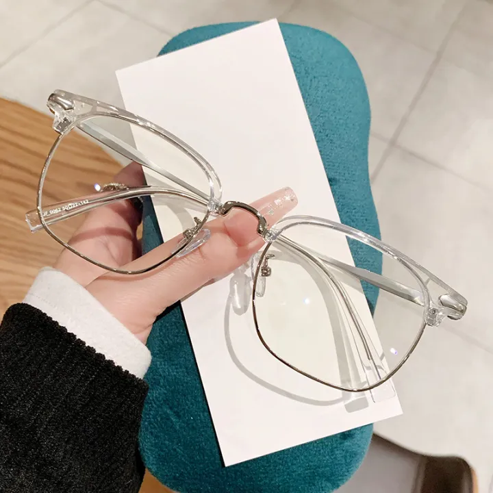 New%20style%20of%20Svenic%20Eyebrow%20Half%20Frame%20Myopia%20Glasses%20Men's%20Model%20Can%20Be%20Used%20with%20Anti-Blue%20Light%20Flat%20Light%20Scientific%20and%20Engineering%20Glasses%20Frame%20-%20Image%203