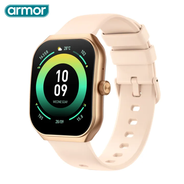 Armor%20Arc%20Smart%20Watch%201.96"%20Arc%20AMOLED%20Display,%20Bluetooth%20Calling,%20Always-On%20Display,%201%20ATM%20Water%20Resistant,%20Wireless%20Charging%20-%20Free%20Extra%20Strap%20-%20Image%204