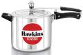 Hawkins Silver Aluminum Classic Pressure Cooker (Cl65)- 6.5 Litre. 