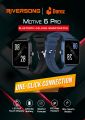Riversong Motive 6 Pro Smartwatch|1.83" Full Touch Display|Bluetooth Calling| IP68 Water Resistance | 110+ Sports Modes | 200+ Watch Faces. 