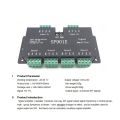 High Quality RGB Addressable SP901E Signal Amplifier DC12-24V Individually Light Strip Repeater LED Pixel Strip Programmable Matrix Panel LightDC5- SPI Signal Enhanced WS2812B WS2811 WS2813. 