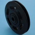 8Pcs Black Bearing Pulley Wheel Cable Gym Equipment Part Wearproof. 
