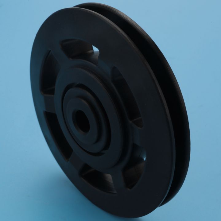 8Pcs%20Black%20Bearing%20Pulley%20Wheel%20Cable%20Gym%20Equipment%20Part%20Wearproof%20-%20Image%203