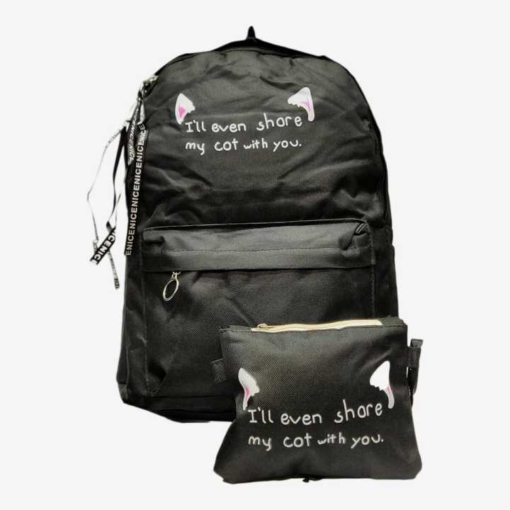3 In 1 Set Ladies Bag Backpack School College For Women - Bags | School Bags For Girls | Backpack | College Bag
