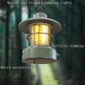 Outdoor Multifunctional Camping Tent Lamps USB Rechargeable Lantern Charging Portable Hanging Light Flashlight Lighting. 