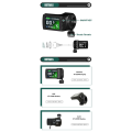 Ebike LCD9R Colour Display with Right Thumb Throttle 36V 48V for KT Controller Conversion Kit. 
