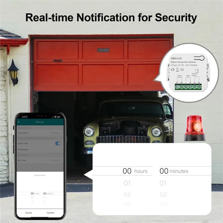 1%20PCS%20Tuya%20Zigbee%20Smart%20Garage%20Door%20Controller%20Universal%20Garage%20Door%20Remote%20Control%20White%20ABS%20App%20Voice%20Timing%20Control%20for%20Home%20-%20Image%206