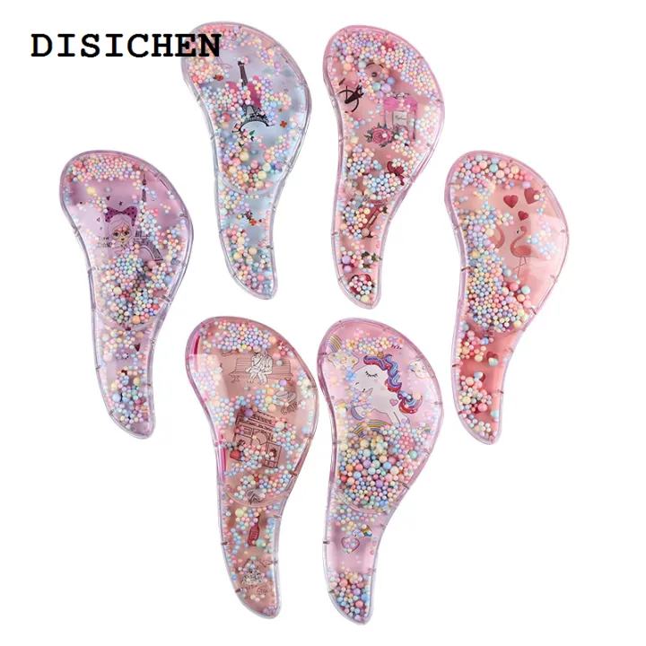 DISICHEN%20Portable%20Girls%20Kids%20Cartoon%20Unicorn%20Anti-knot%20Hair%20Comb%20Anti-static%20Hair%20Brush%20Small%20Hairdressing%20Comb%20Women's%20Hairdressing%20Products%202023%20-%20Image%203